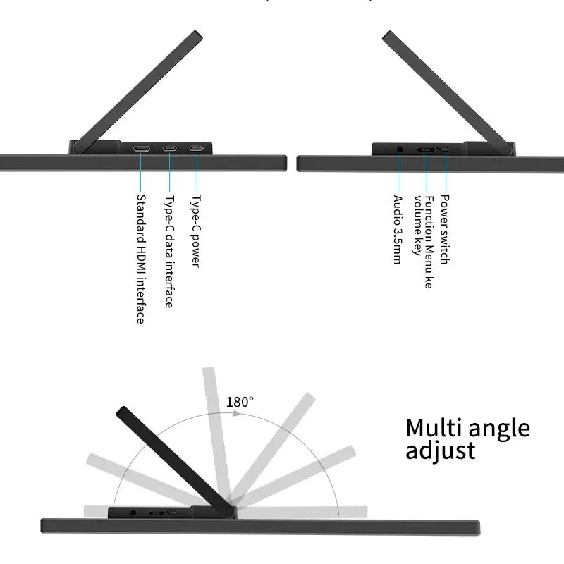 HGFRTEE 14" 4K Monitor