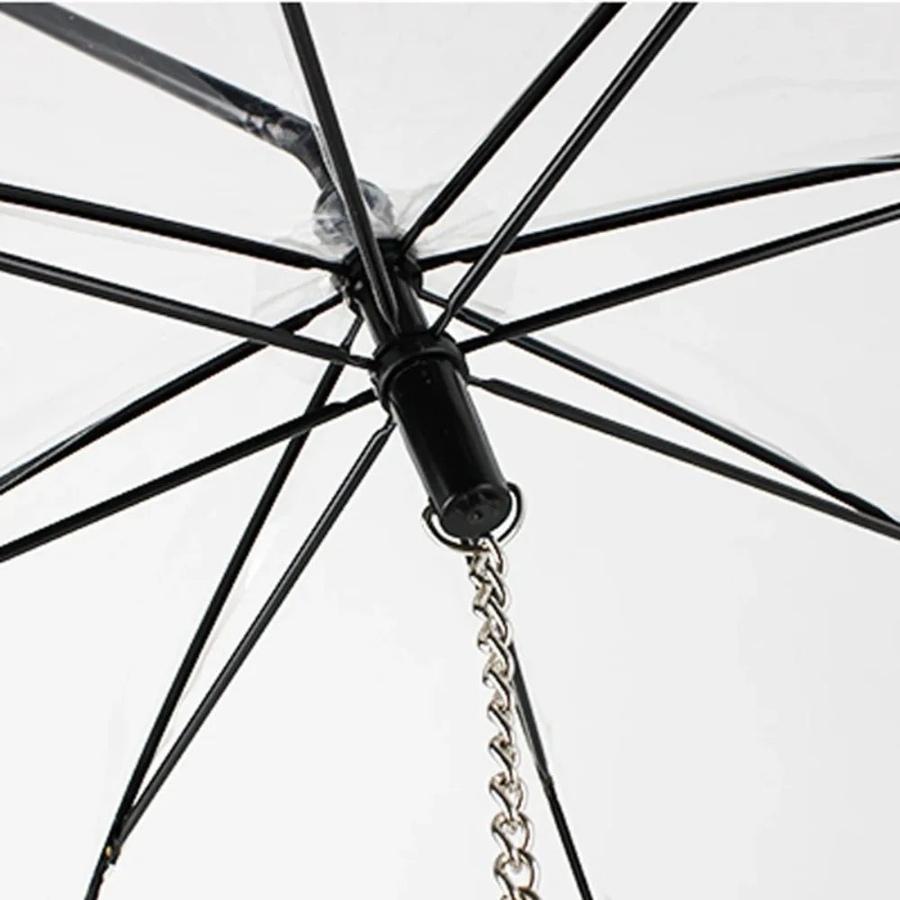 Transparent Dog Umbrella Leash