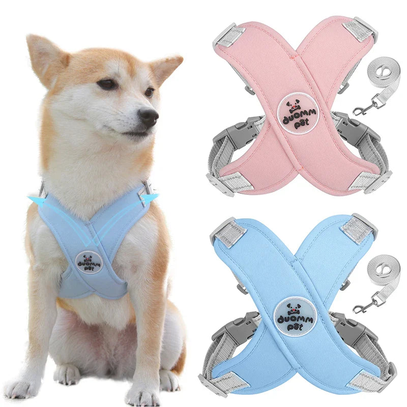 Reflective Pet Harness Rope Set