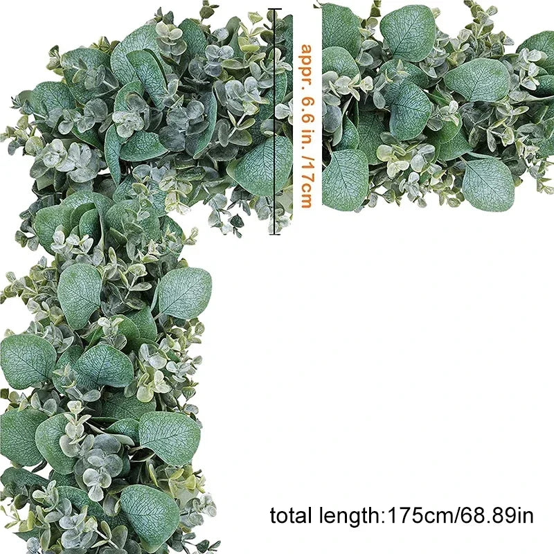 Artificial Eucalyptus Garland Vine