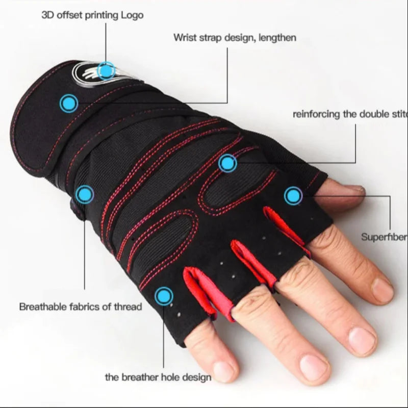 Non Slip Fitness Training Gloves