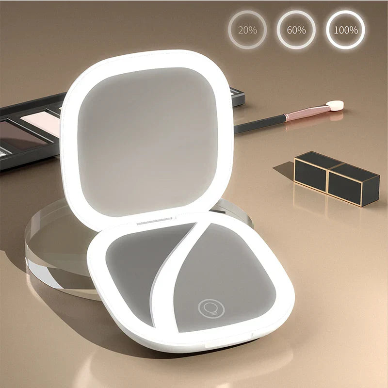Mini LED Magnifying Makeup Mirror