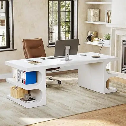 62.2-Inch Modern Executive Desk