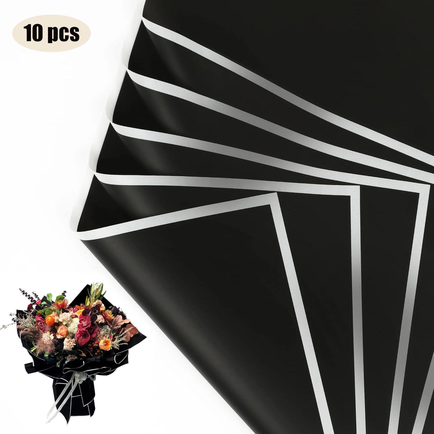 Flower Wrapping Paper Sheets