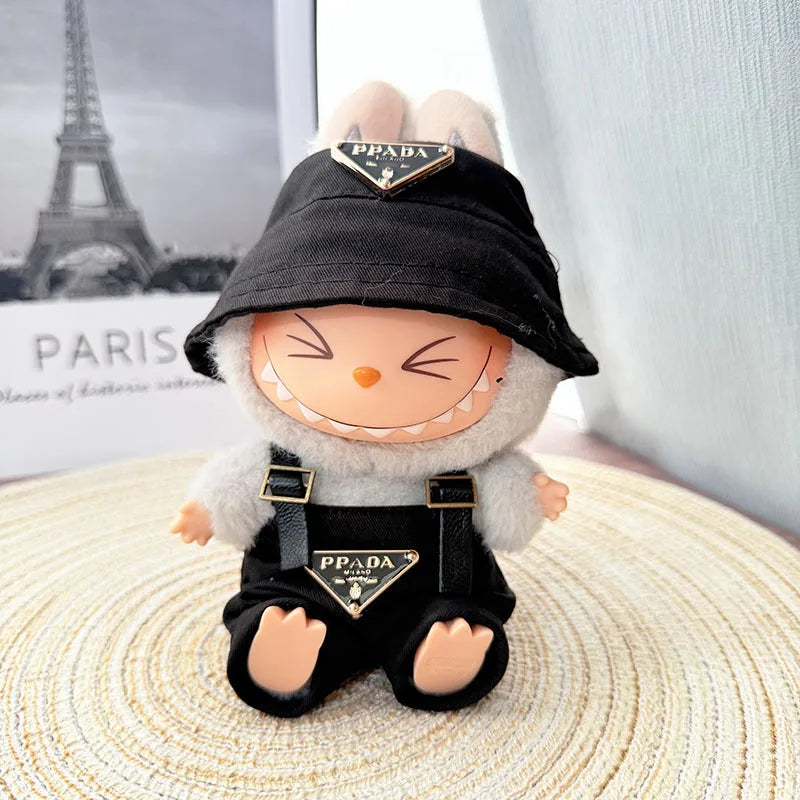 MINISO Labubu Corduroy Doll Outfit Set