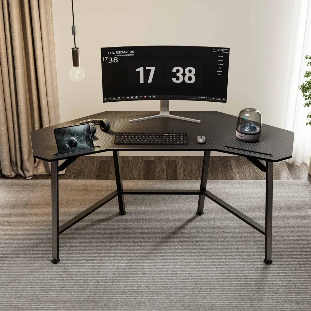 ANGDUO Wing-Shaped Ergonomic Gaming Desk