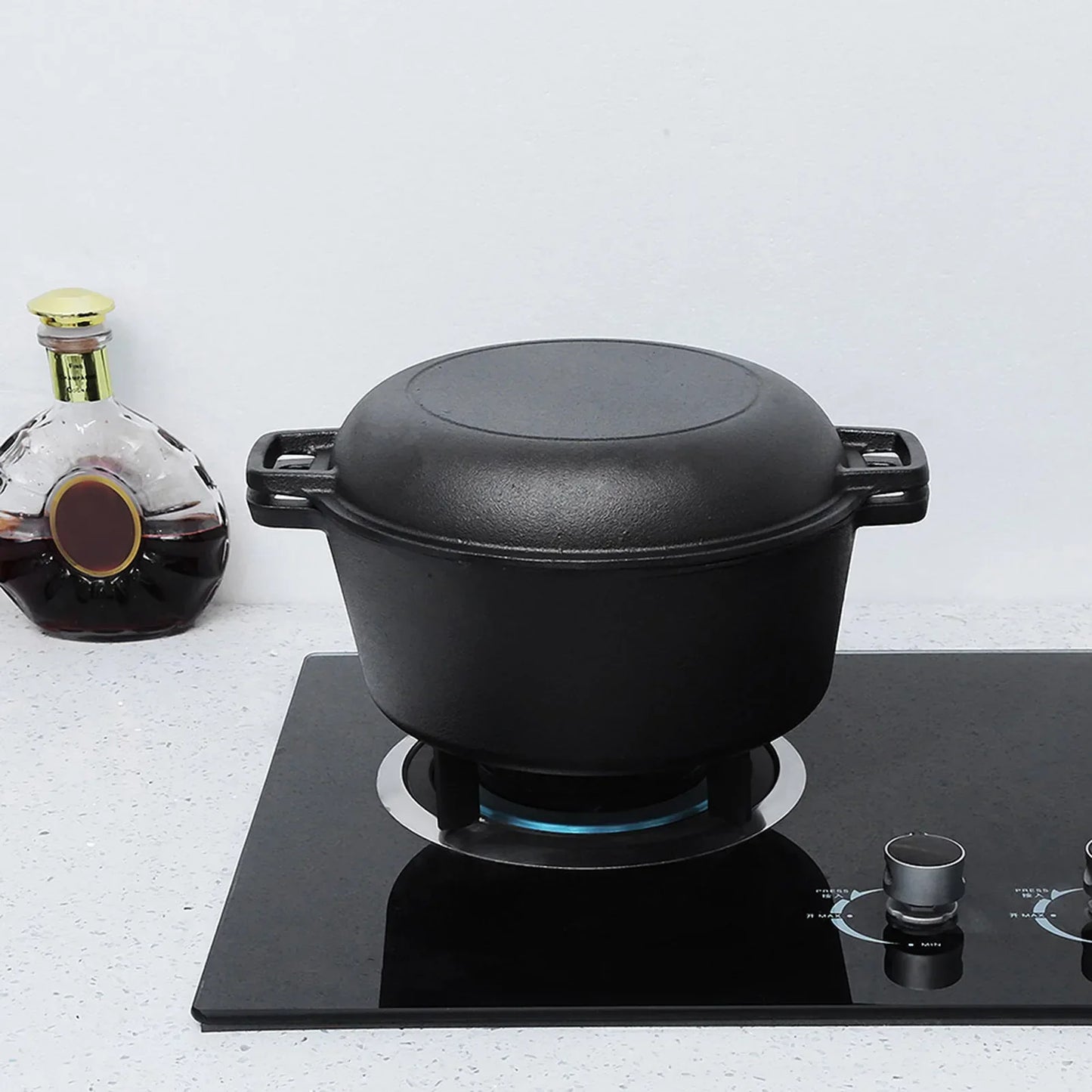 Cast Iron Combo Cooker Pot