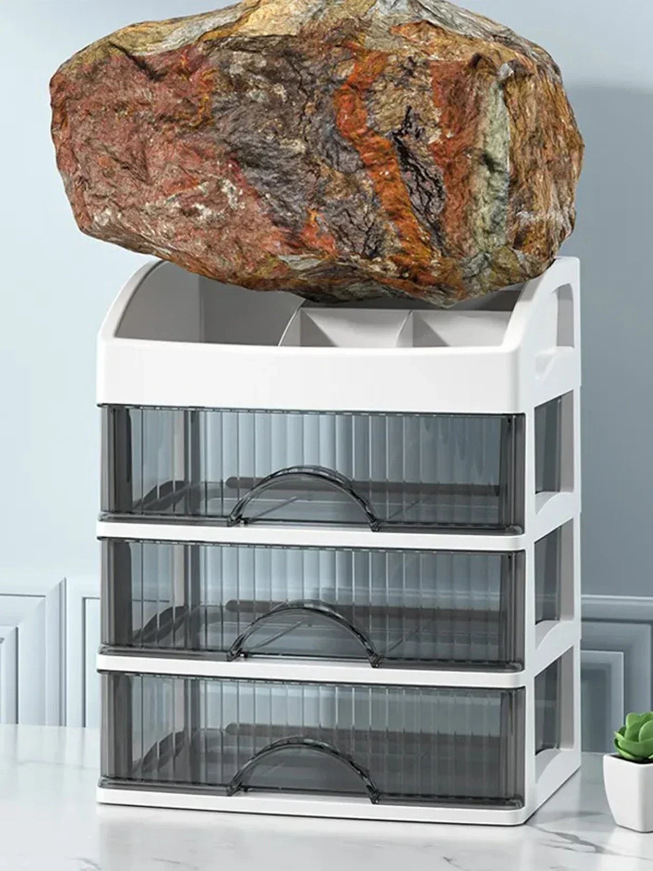 Large Capacity Makeup Drawer Organizer