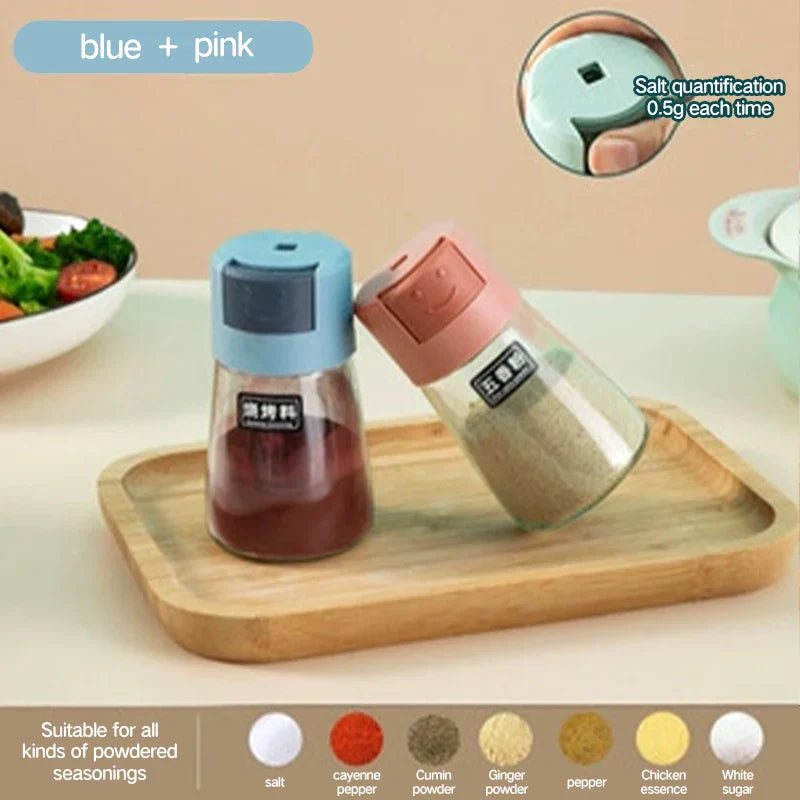 Press Control Seasoning Bottle