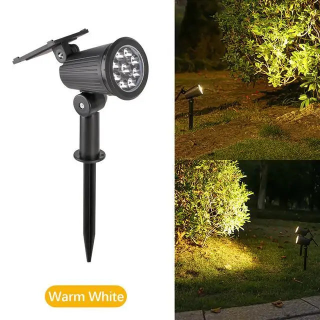 9LED Solar Garden Spotlights
