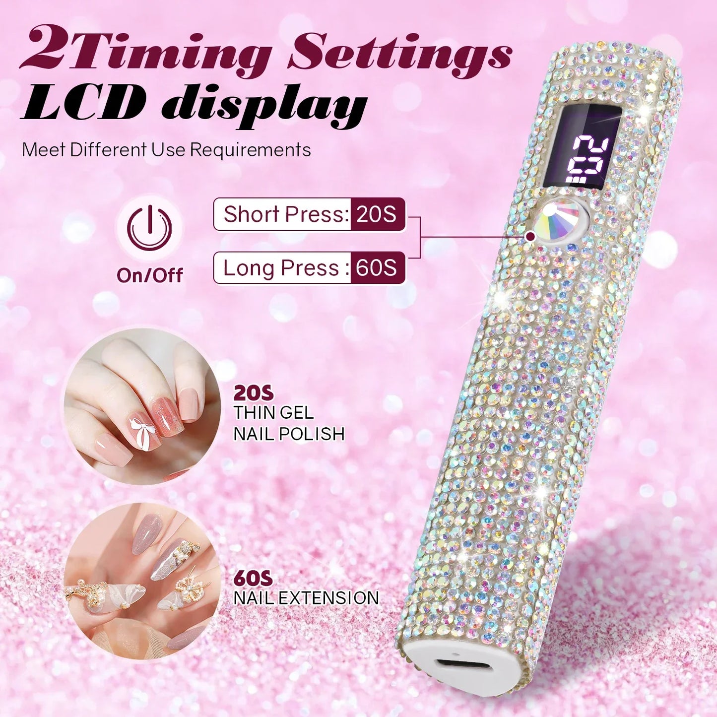 DianaBeauty USB Nail Dryer Lamp