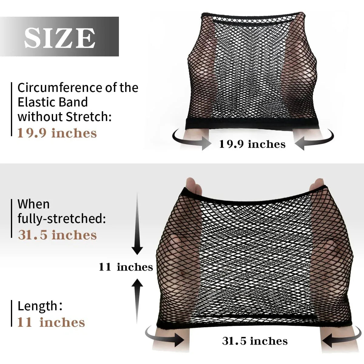 Stretchable Nylon Wig Cap