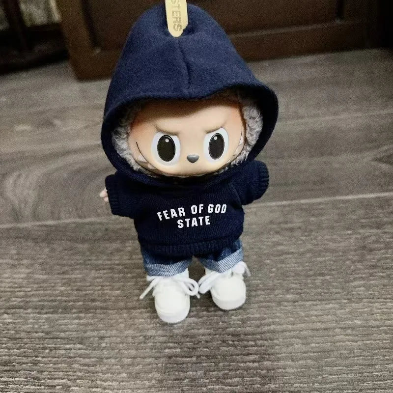 Labubu 17cm Sweater Outfit