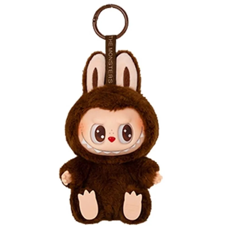 High Quality Labubu Monster Vinyl Face Keychain