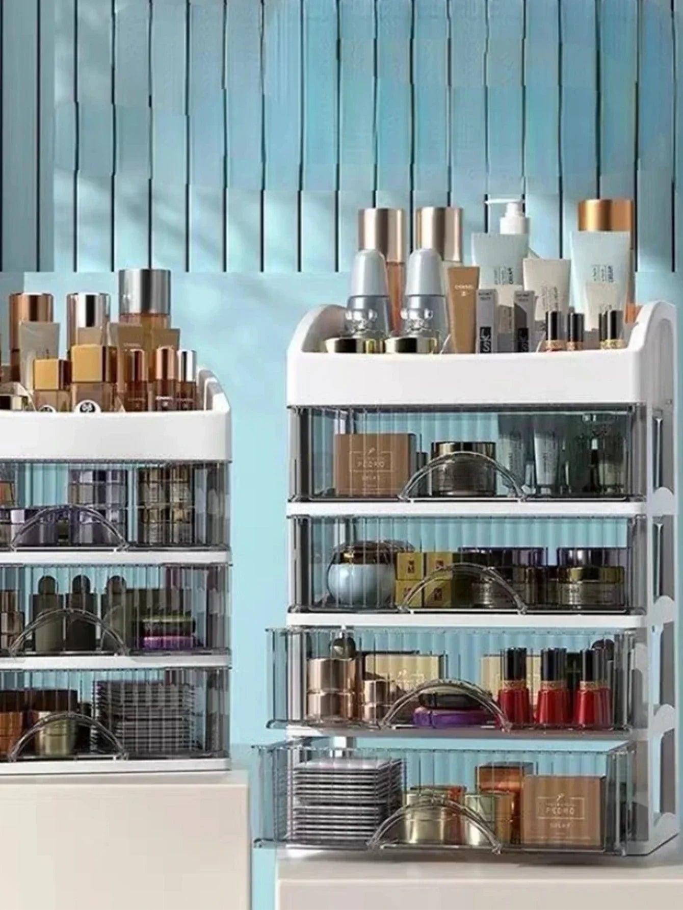 Large Capacity Makeup Drawer Organizer