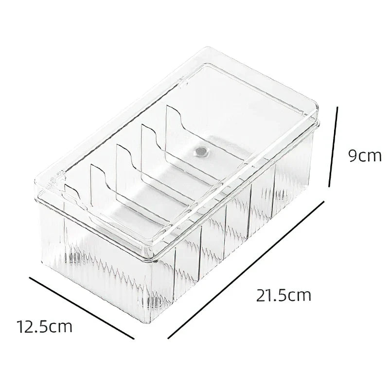 Acrylic Eyelash Storage Box with Lid