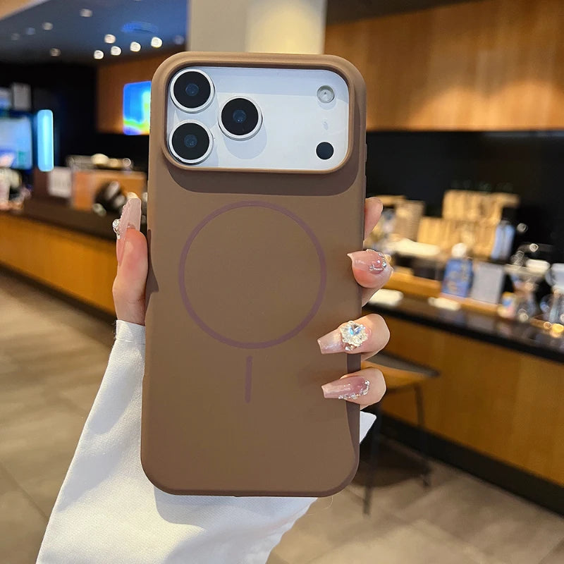 Luxury Silicone iPhone 17 Case