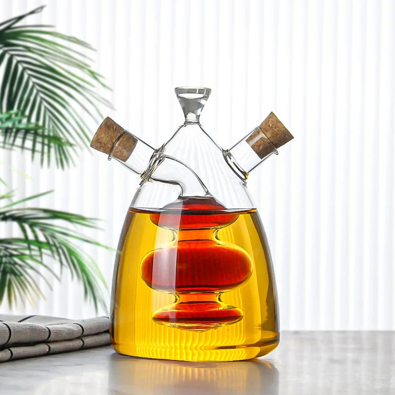 2-in-1 Glass Oil Jug