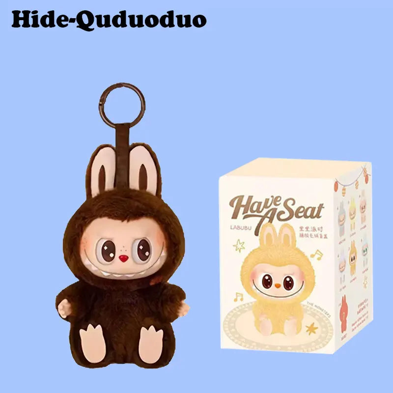 Labubu 3V Heartbeat Macaron Figurine Gift