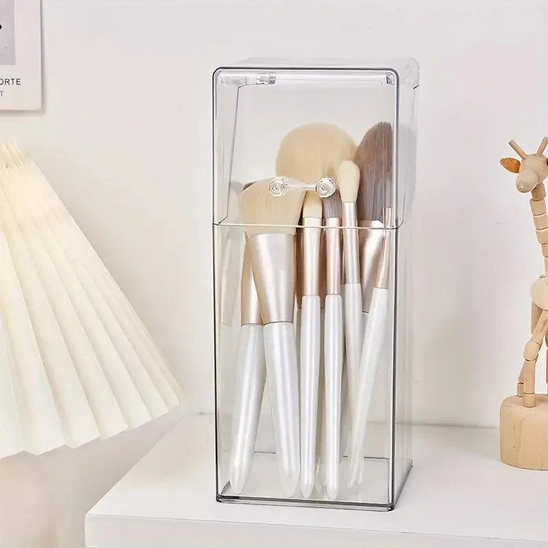 Large Acrylic Makeup Brush Holder