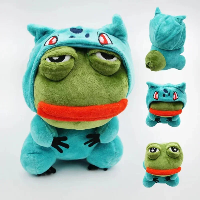 Pokemon Pikachu Frog Plush Toy