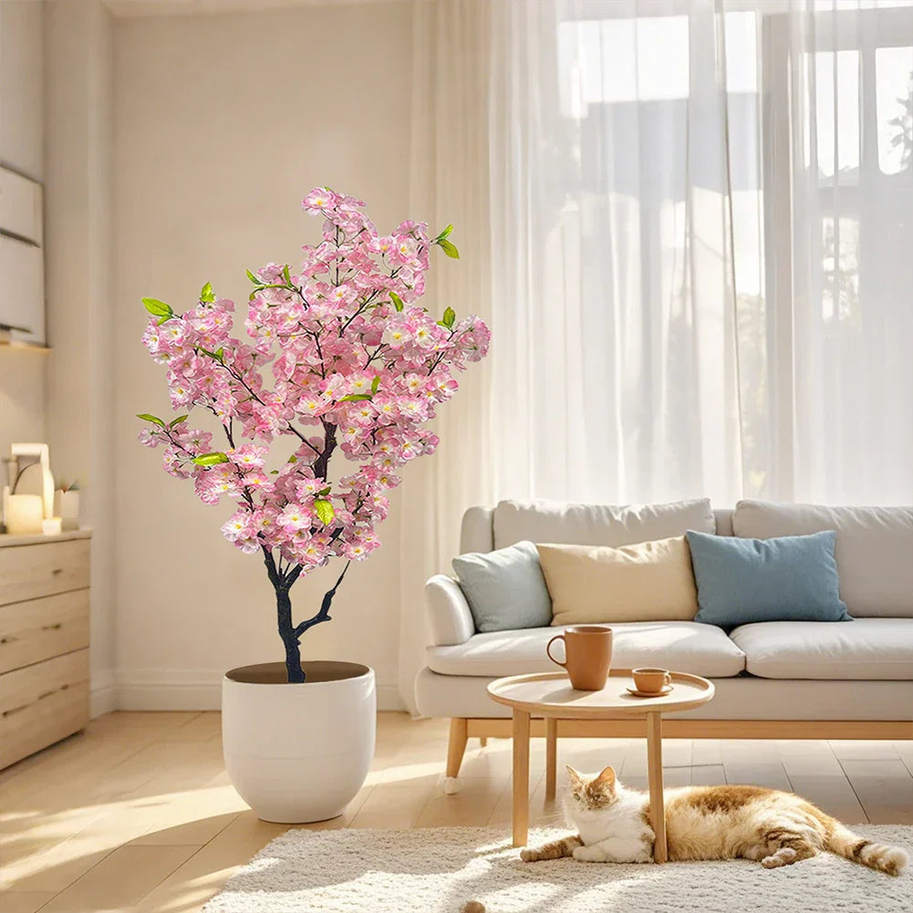 Tall Artificial Cherry Blossom Tree