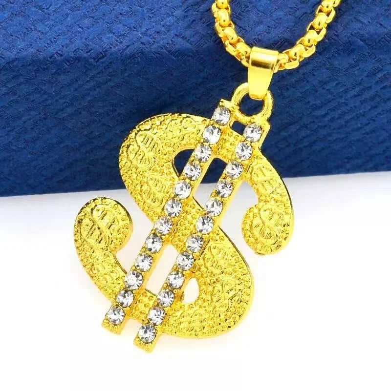 Hip-Hop Spade Heart Necklace