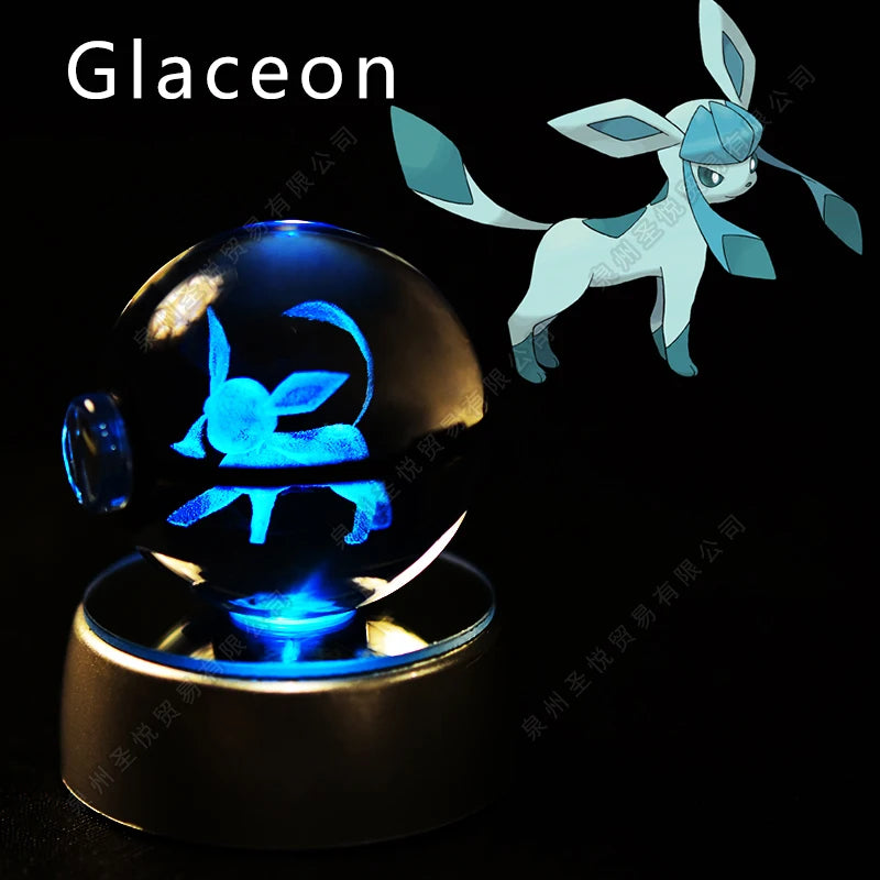 3D Pokémon Crystal Ball Lamp
