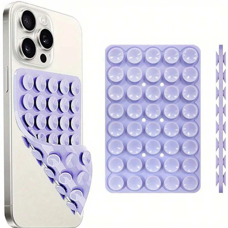 Double-Sided Silicone Suction Phone Mount