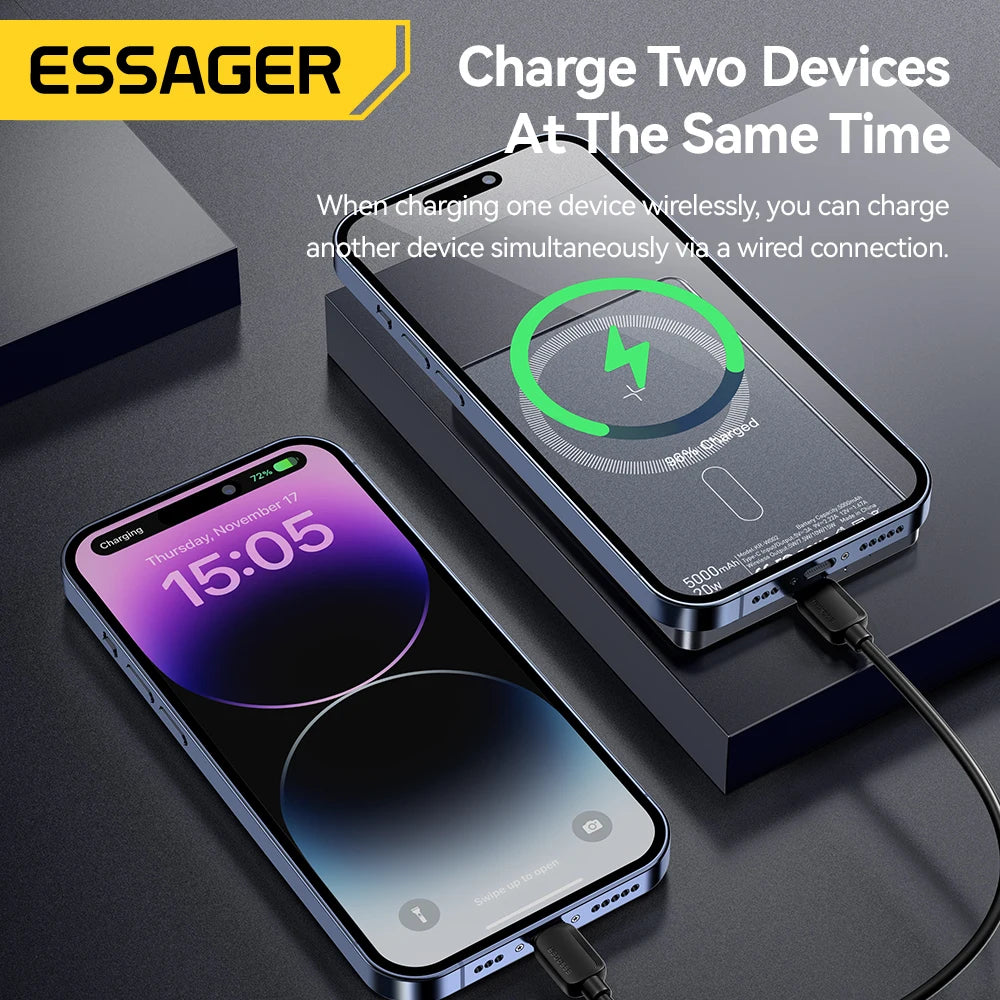 Essager 5000mAh Magnetic Power Bank
