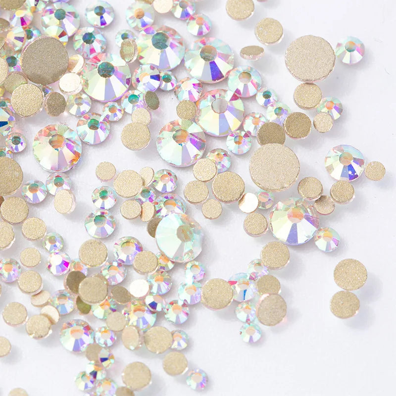 PUBRILEX Multi-Color Nail Art Rhinestones