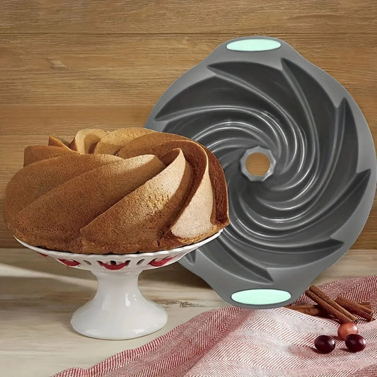 Silicone Cyclone Cake Baking Mold