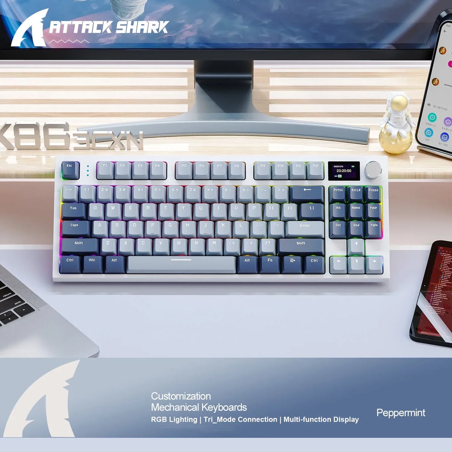 Attack Shark K86 Gaming Keyboard