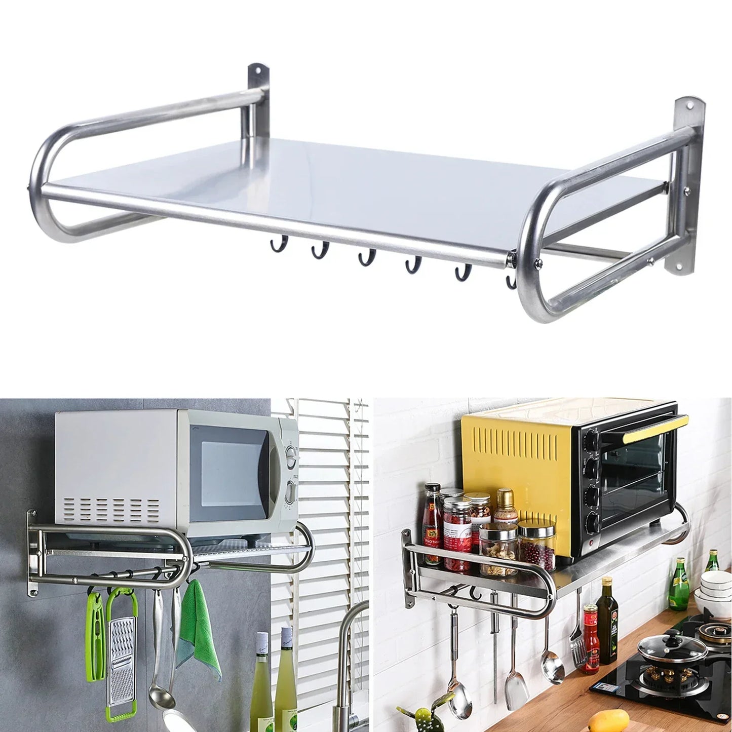 Heavy-Duty Microwave Oven Rack