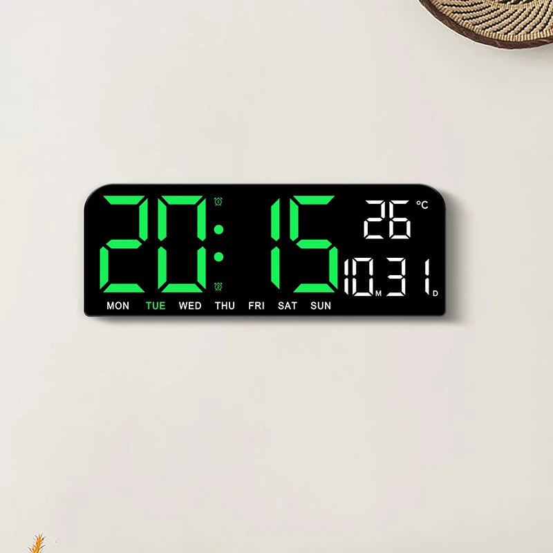 Large LED Digital Wall Clock