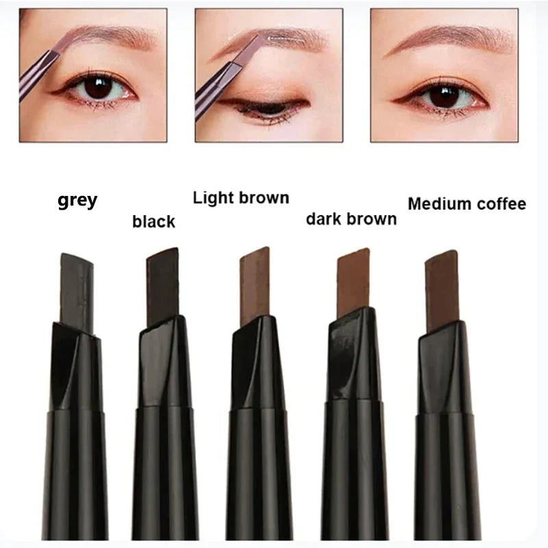 2-in-1 Waterproof Eyebrow Pencil