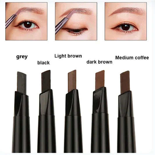 2-in-1 Waterproof Eyebrow Pencil