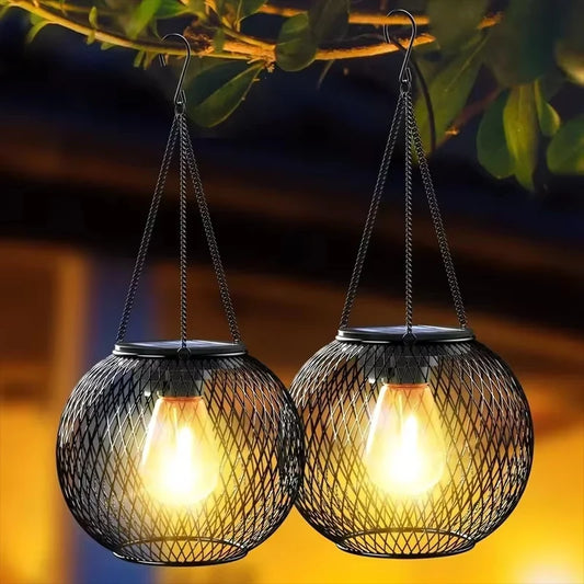 Decorative Solar Outdoor Hanging Lanterns