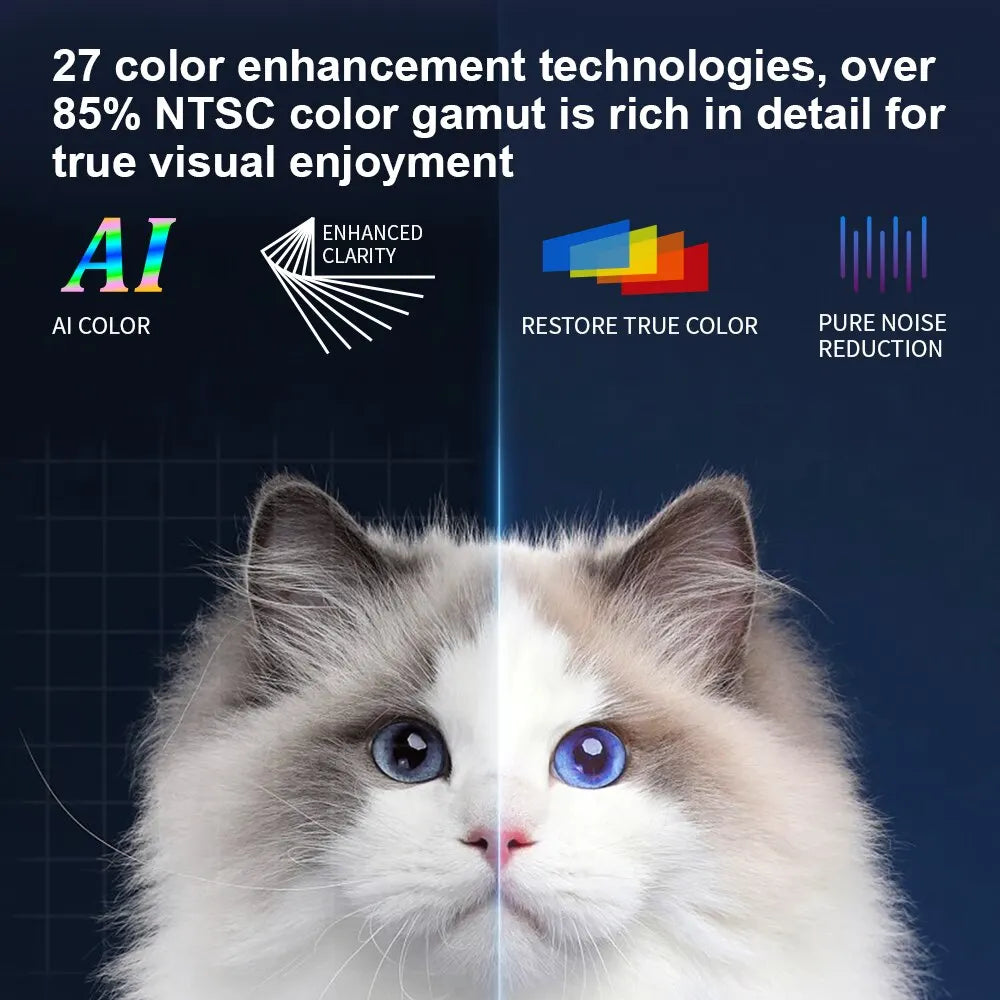 HONGTOP Mini 4K Projector