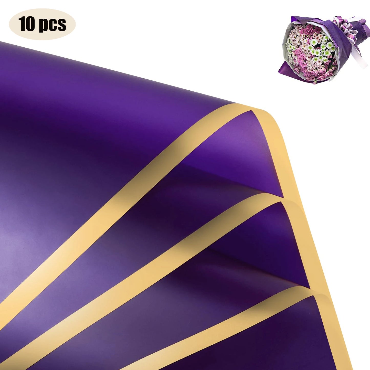 Flower Wrapping Paper Sheets