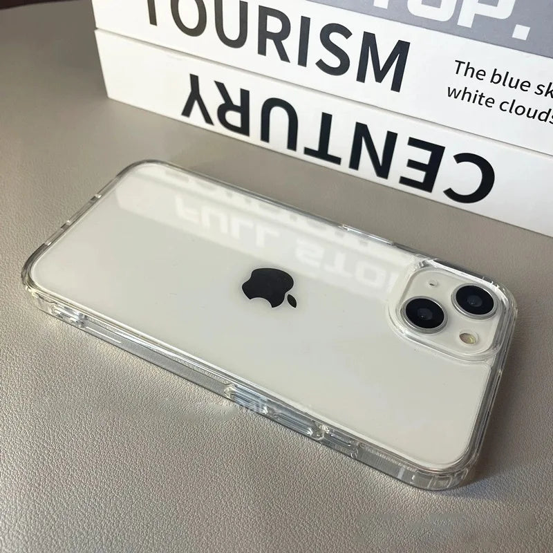 Luxury Transparent iPhone Case Cover