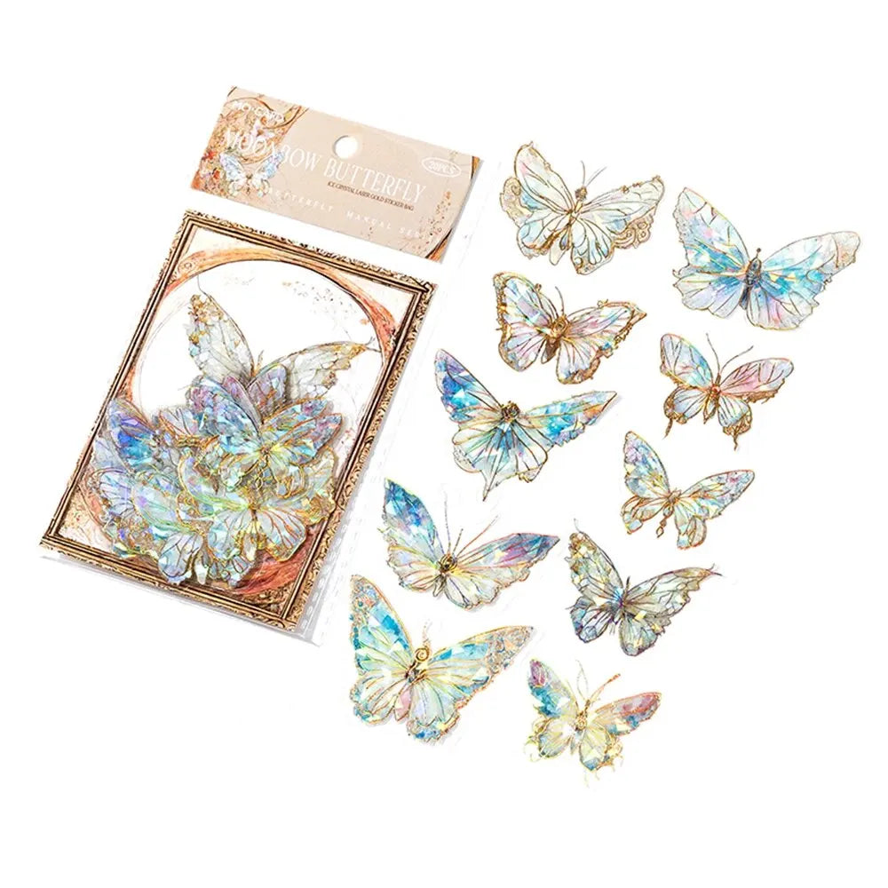Butterfly PET Sticker Pack