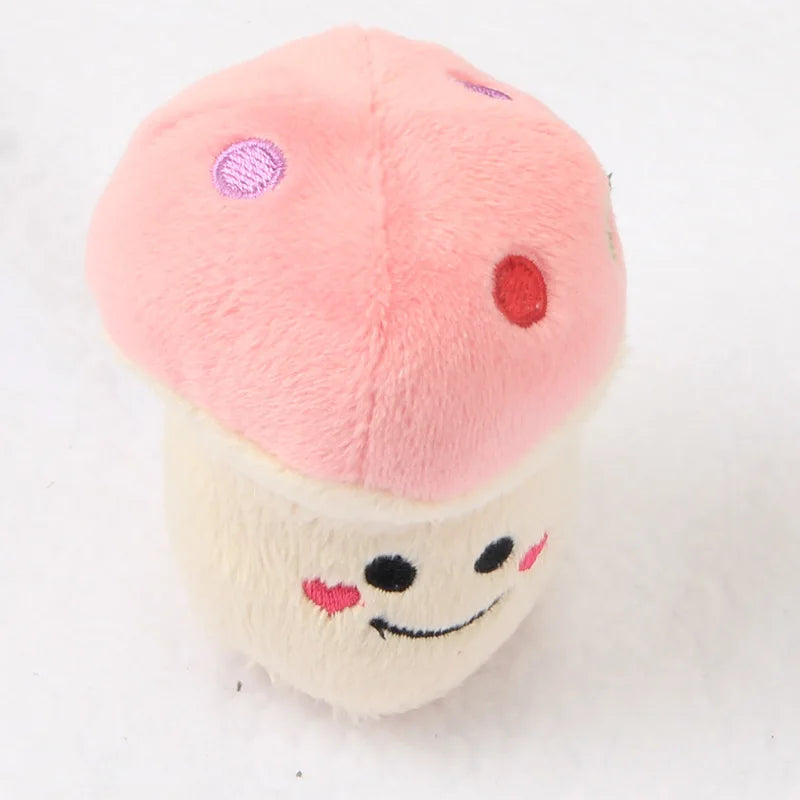 Plush Squeaky Banana Dog Toy