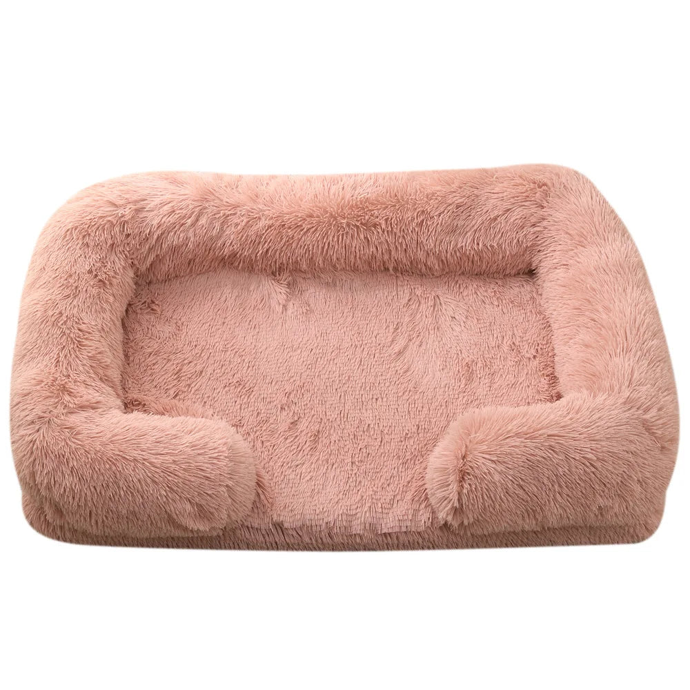 Half Surround Soft Pet Bed