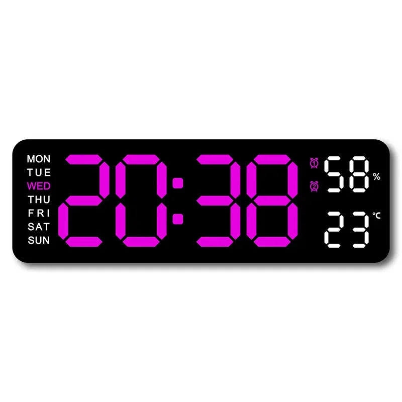 9 Inch Digital LED Clock