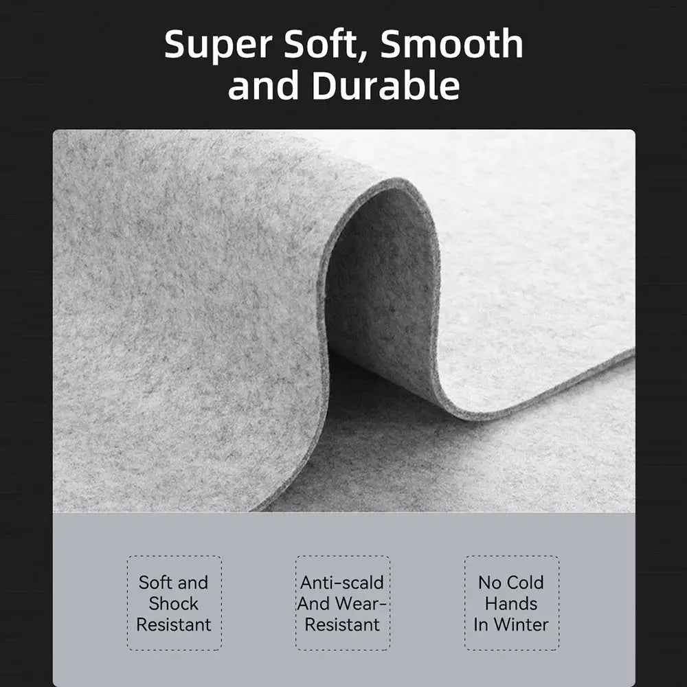 Large Wool Felt Mouse Pad