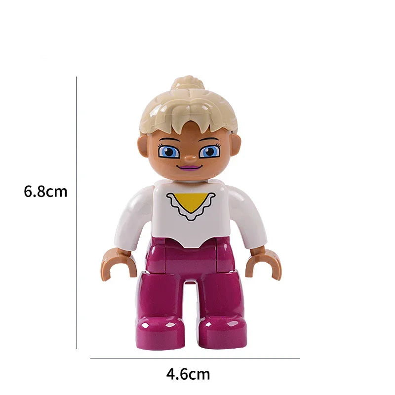 City Careers Action Figures Blocks