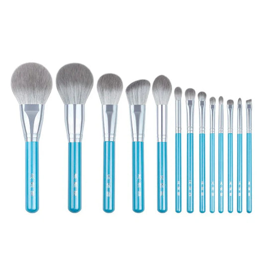 13PCS Blue Makeup Brush Set