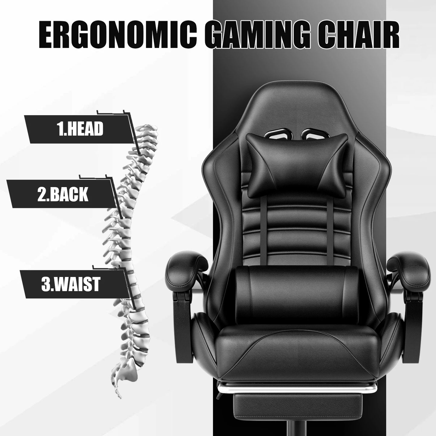 AnYu Furniture Ergonomic Racing Gaming Chair