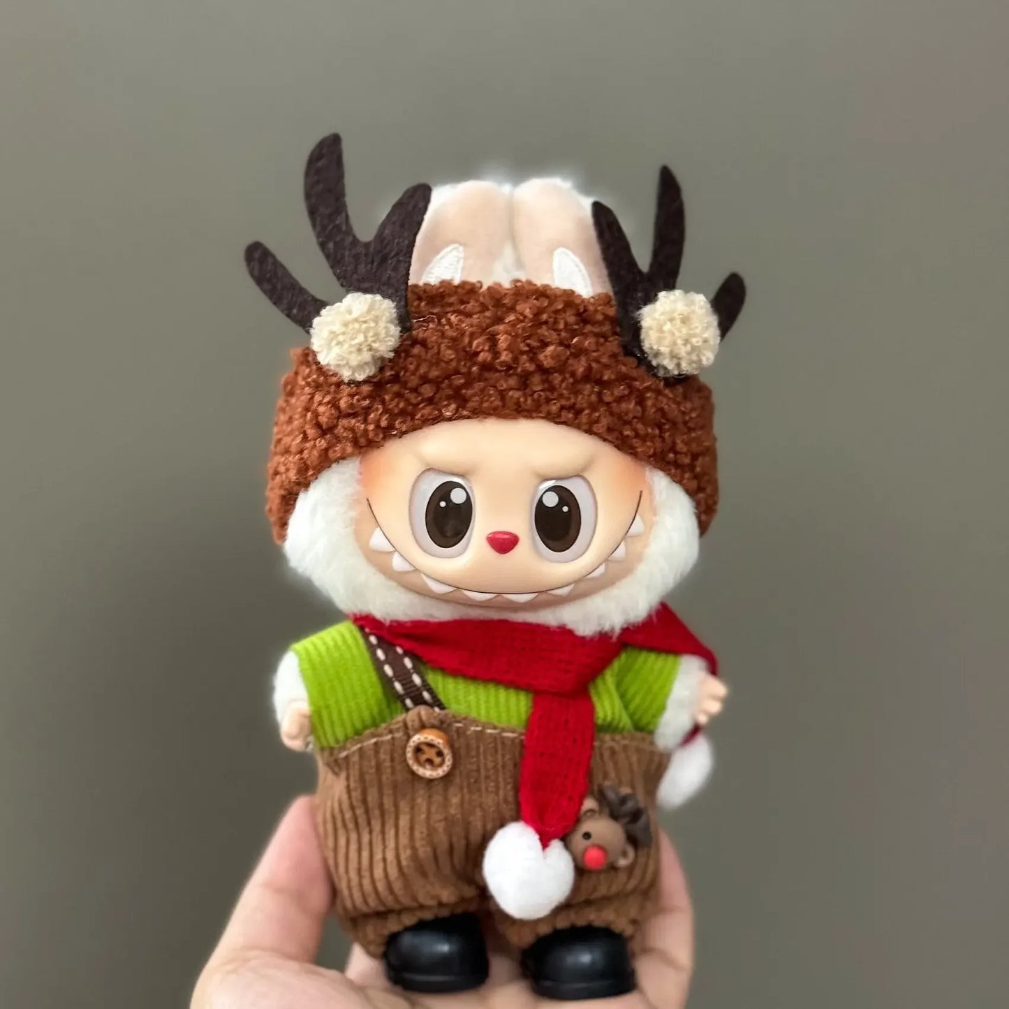 Labubu Christmas Deer Outfit